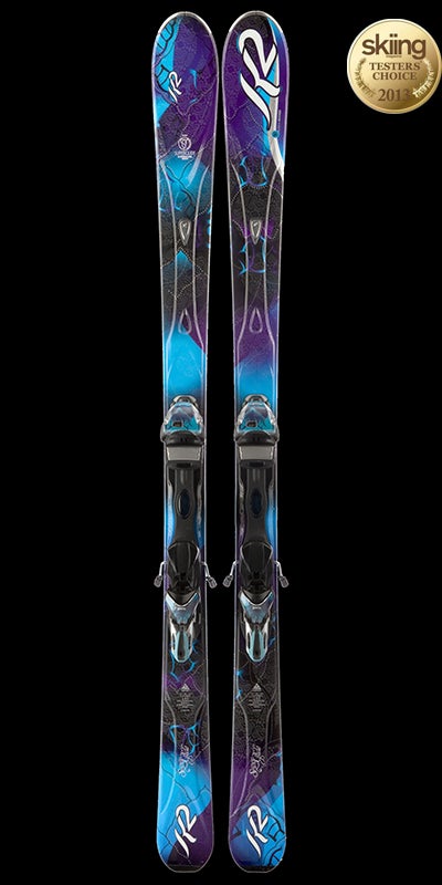 K2 Superglide MSRP: $1000.00Tip/Waist/Tail: 127-80-109Length: 146, 153, 160, 167Its name was cause for some chairlift snickering, but on snow the Superglide was no…