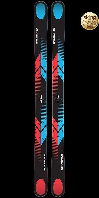 Kastle XX 110-West MSRP: $899.00 Tip/Waist/Tail: 134-110-134 Length: 170, 180, 190The widest of Kästle’s new twin-tip series is one of three Colby James West pro…