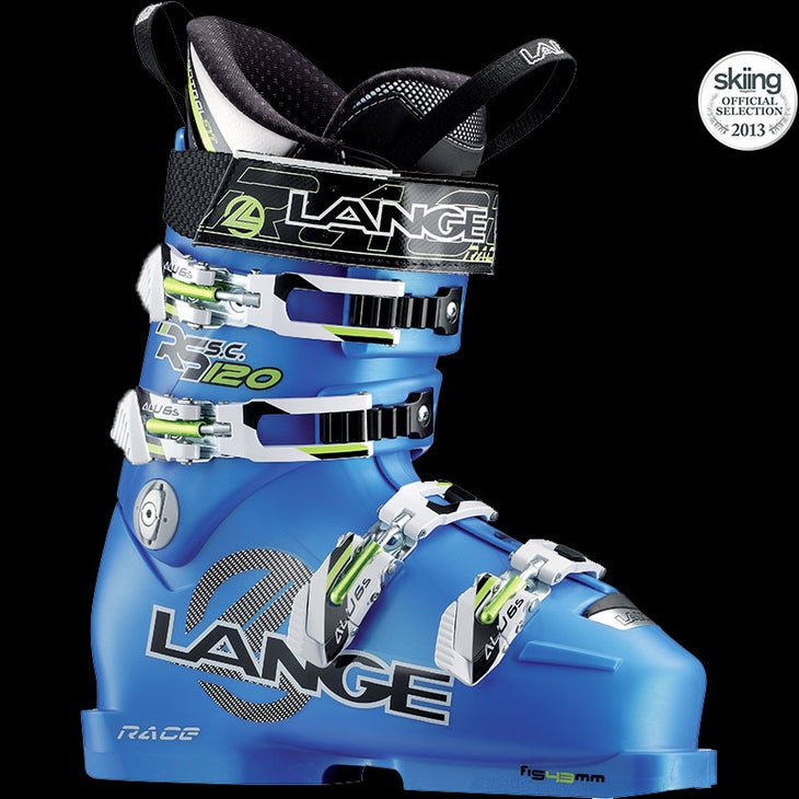 Lange RS 120 SC MSRP: $700.00 Last Width: 97 mm Flex: 120The RS was a clear favorite. Testers loved the fit—tight everywhere, but with merciful allowances in all…
