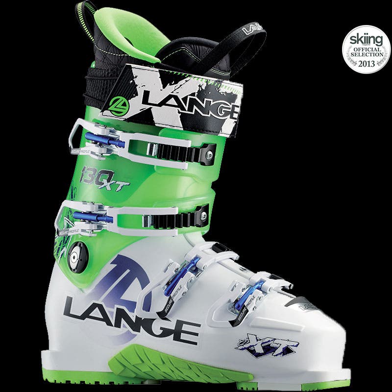 Lange XT 130 LV MSRP: $800.00 Last Width: 97 mm Flex: 130Lange uses lightweight polyolefin HP plastic, but it was only in the cuff, where it saves weight without…