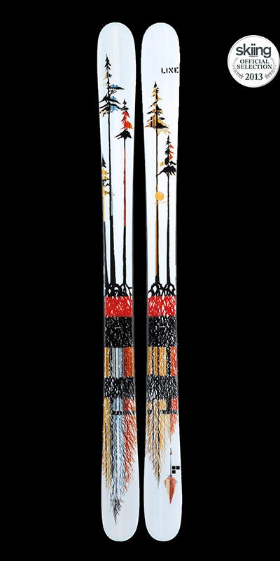 Line Sir Francis Bacon MSRP: $810.00 Tip/Waist/Tail: 134-110-134 Length: 170, 180, 190The widest of Kästle’s new twin-tip series is one of three Colby James West pro…