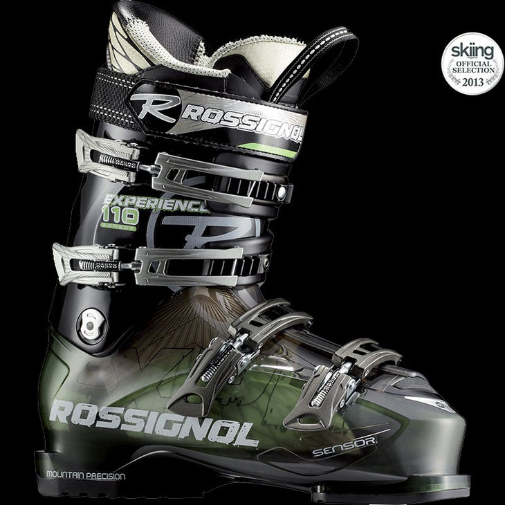 Rossignol Experience 110 Sensor MSRP: $500.00 Last Width: 104 mm Flex: 110One tester called it the Airbus A380 of ski boots, but it was unanimously voted the best-skiing boot of…
