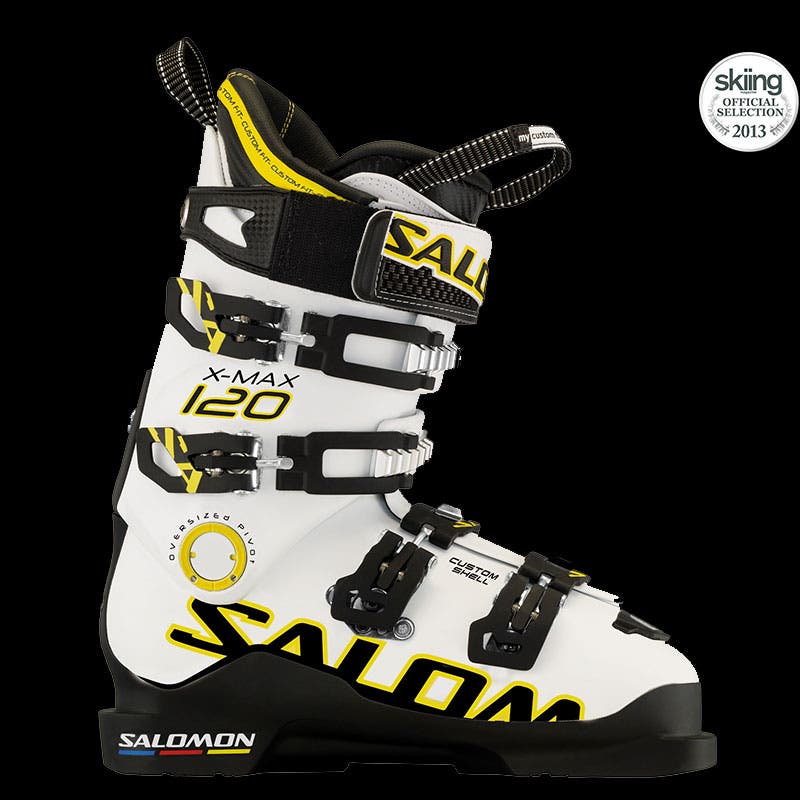   MSRP: $750.00  Last Width: 98-104 mm  Flex: 120Drop down a full size from your normal ski shell if you care for optimal results. The X Max fits…