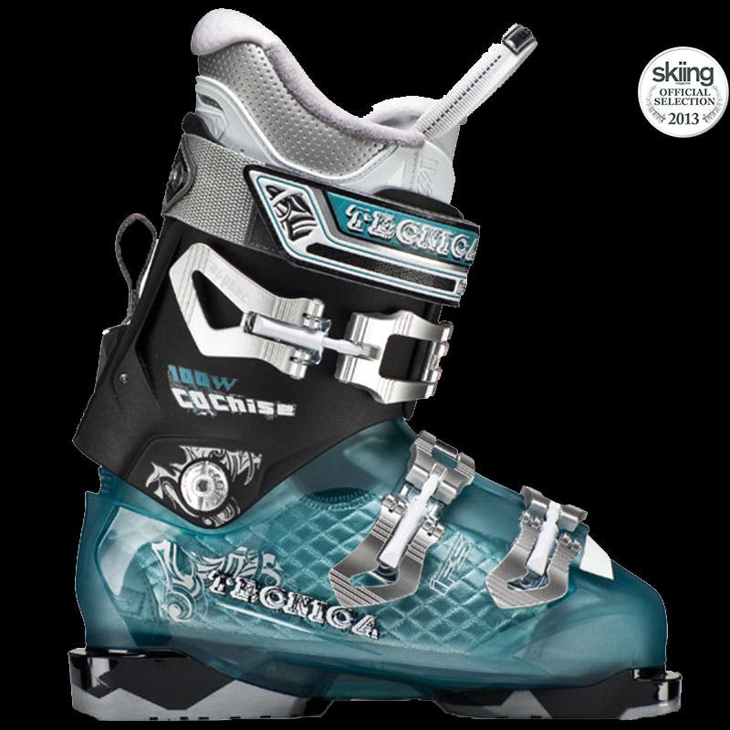 Tecnica Cochise 100 W MSRP: $600.00 Last Width: 100 mm Flex: 100The tour-ready Cochise rolled up strong comfort and convenience marks. Testers loved the single,…