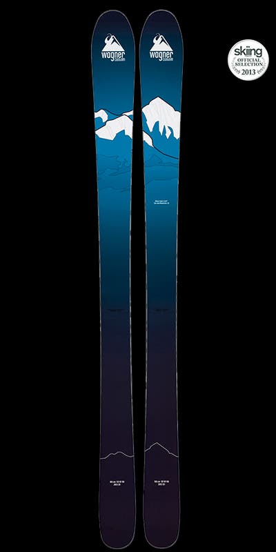 Wagner Custom 95W MSRP: $1,750.00 Tip/Waist/Tail: 135-95-114 Lengths: Tested: 165Handmade is Telluride, the Custom 95W was one of our tester favorites in hard-snow…
