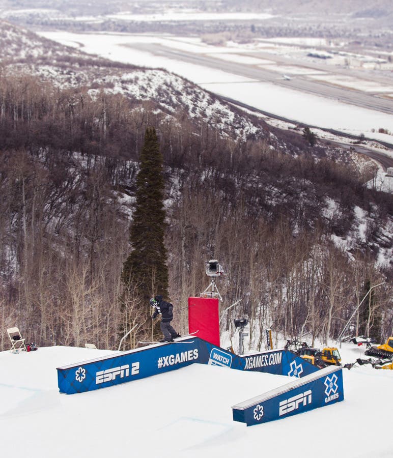 With a great vista of Aspen Airport you can imagine the winners flying home in private jets, but Shaun White is probably the only one to actually do…