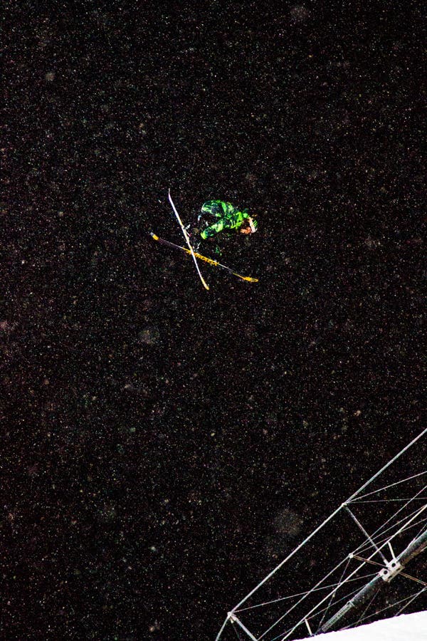 Henrik Harlaut Harlaut bagged a perfect score of 50.00 for his Nose Butter Triple Cork 1620 without even using his goggles.