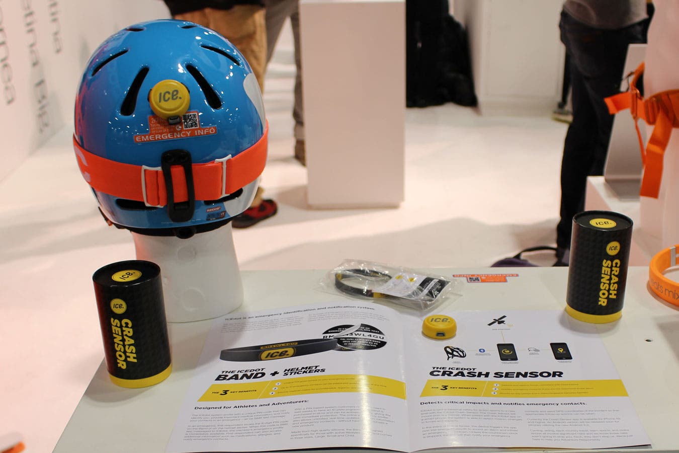 The ICEDOT sensor works with your cell phone to relay geographic and medical information in the event of a crash. The three way accelerometer and…