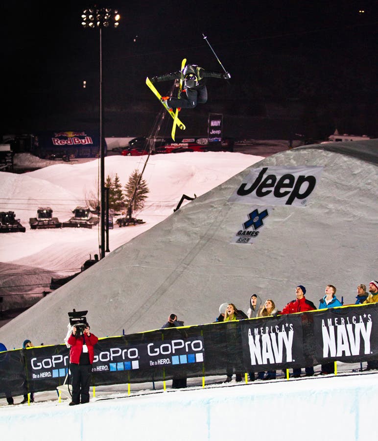 Joffrey Pollet-Villard Joffrey blated 23 feet out of the pipe, mid-run. THis kid has style.