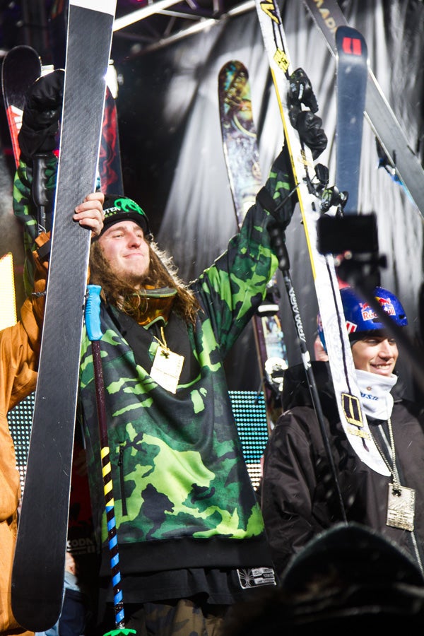 To the jewelry shop... Harlaut tossed his goggles into the crowd and Mahler donated his poles. Later on the bus ride back to Aspen this photographer witnessed an intense…