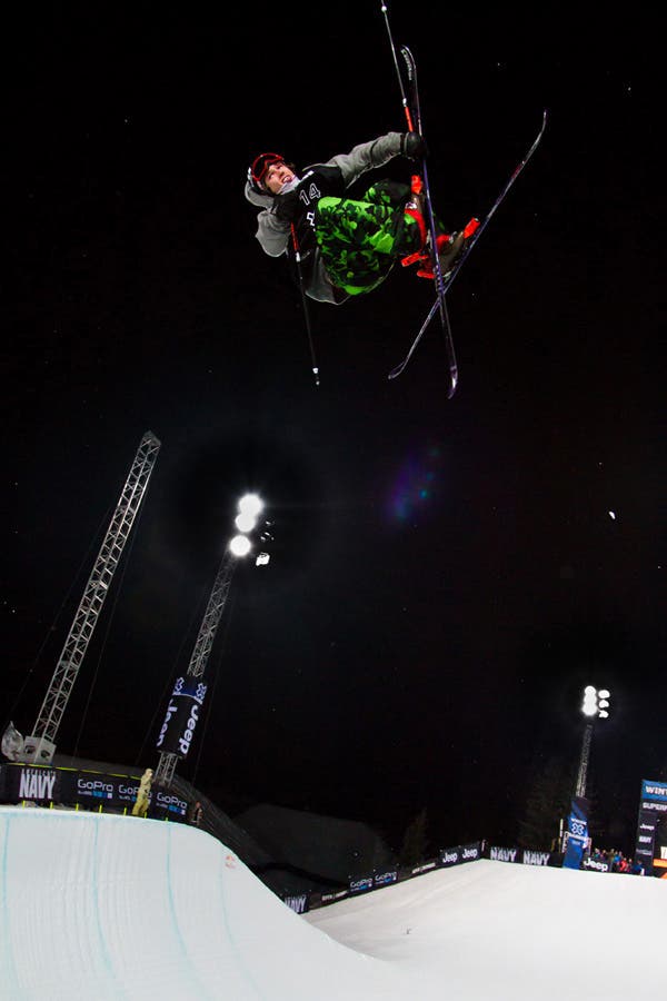 Torin Yater-Wallace Tongue out. Goggles Up. Boost. Young Yater-Wallace is on the right program for success.