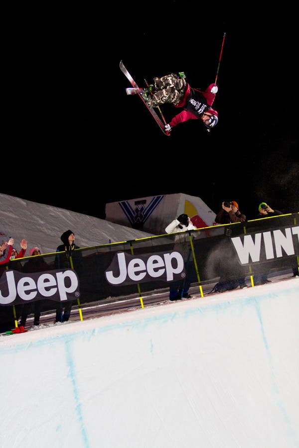 Tucker Perkins 15ft above the lip, mid-flair.