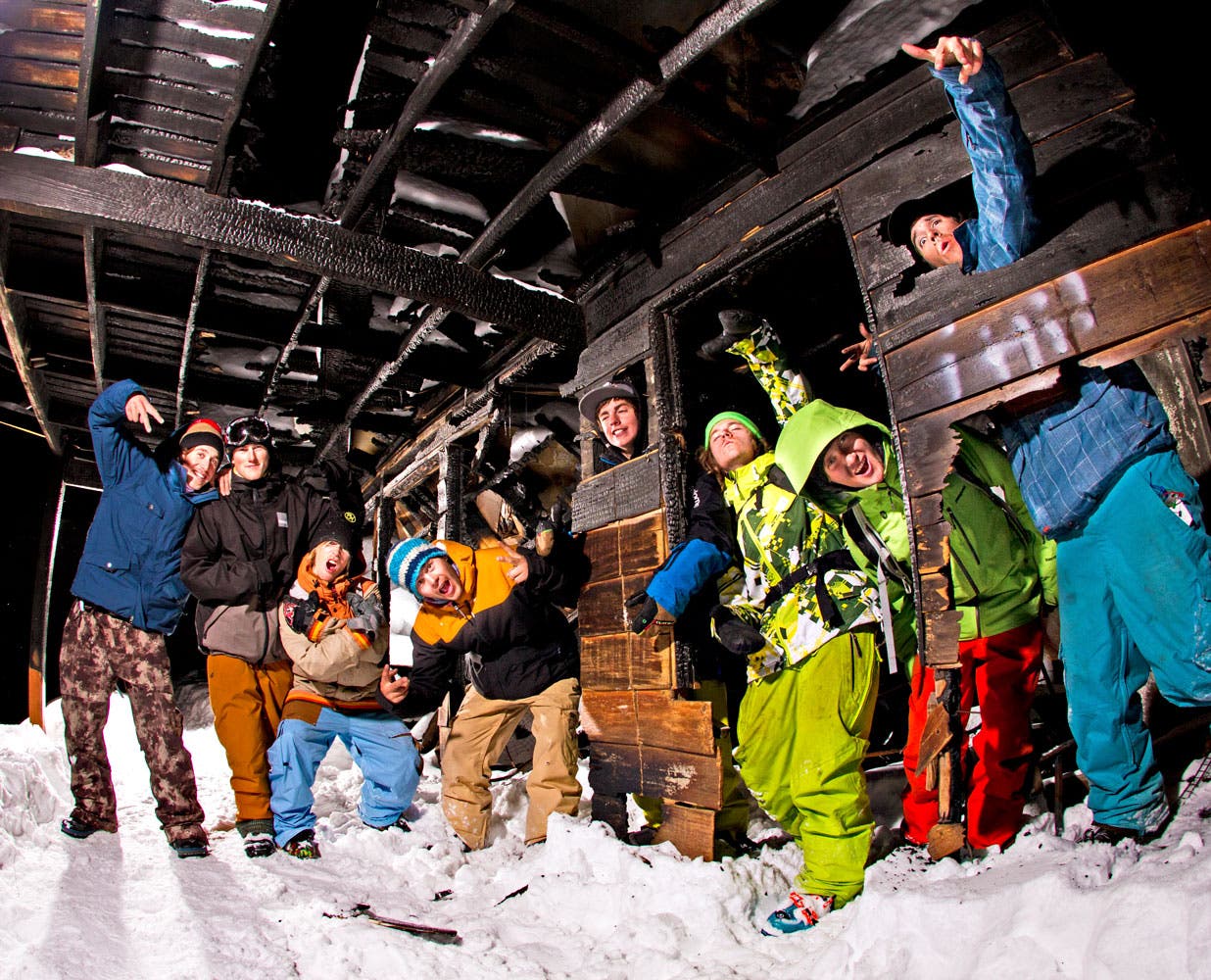 What She Said Don’t take off your ski gear. Guys are way cuter in their gear.—Jenn Sheridan, Mount Shasta, California
