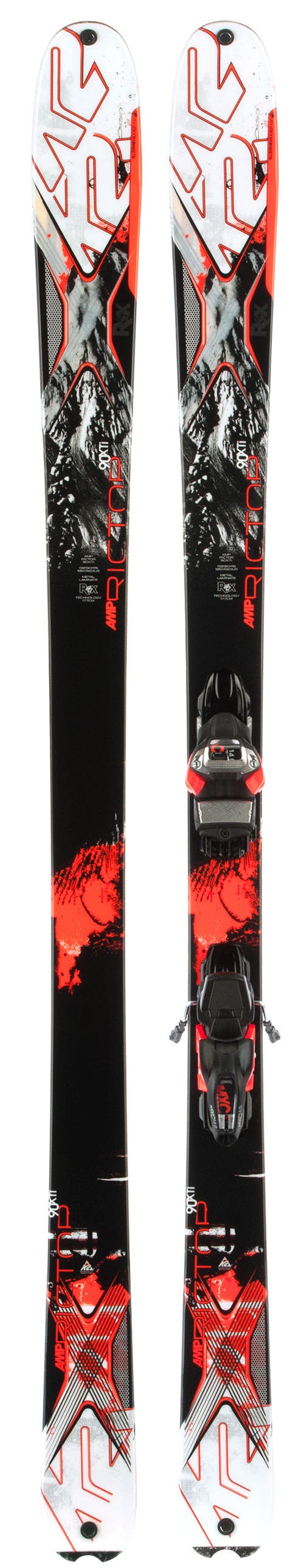 k2 amp rictor 90xti skis 2015 evo Hans's Review-K2 AMP Rictor 90