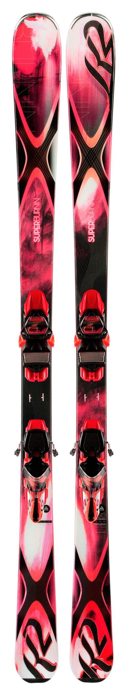 k2 breast cancer skis Reckoner Gravity Coalition True Luv Skis with ER3