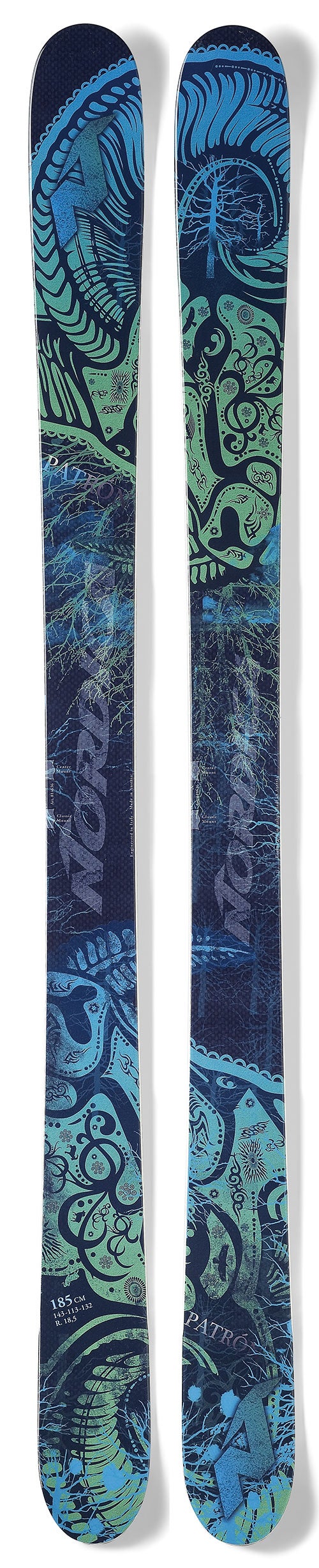 ★NORDICA★PATRON★185cm★ビンディング付き★バラ売可★ ☆NORDICA☆PATRON☆185cm☆ビンディング付き☆バラ売可☆