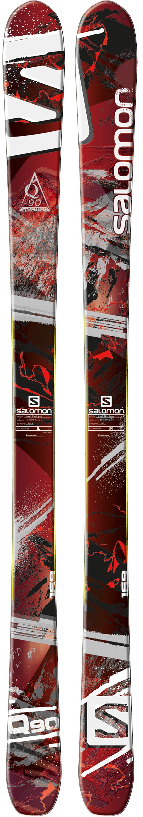 Salomon サロモン Q-90 185cm 2014ソールサイズは317mmです