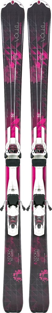 VÖLKL ADORA 147スキーセットサイズ24.5 レディース ジュニア