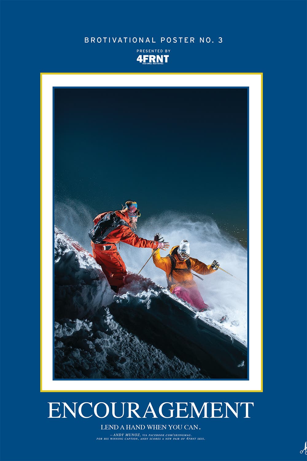 Encouragement Lend a hand when you can.