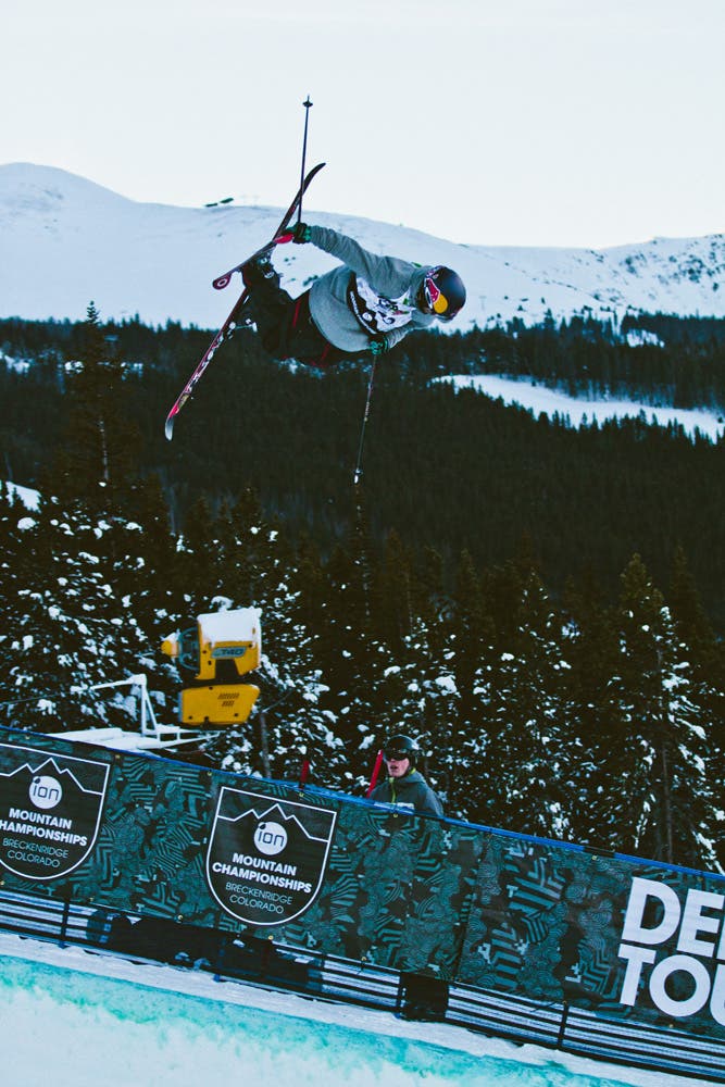 Simon Dumont also fell in practice and was unable to compete.