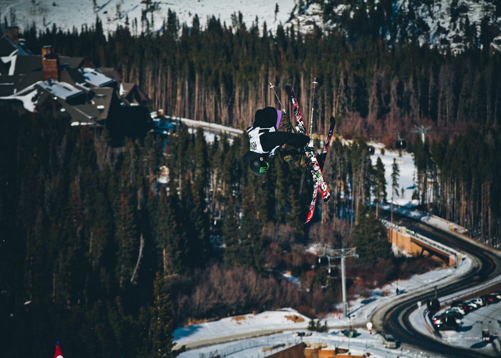 Keri Herman over her hometown. She came in just shy of the podium in 4th.