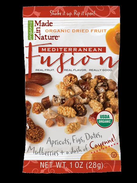 This isn’t your average trail mix, there’s something lighter and nuanced about Made in Nature. It’s trail mix with organic dried fruit, tiny…