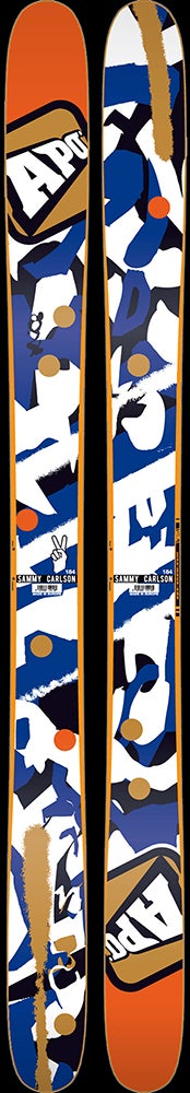 APO Sammy BC MSRP: $775Tip/Waist/Tail: 140/122/135Check out the full review of this ski and more in Skiing Magazine's 2013-14 Gearfinder.