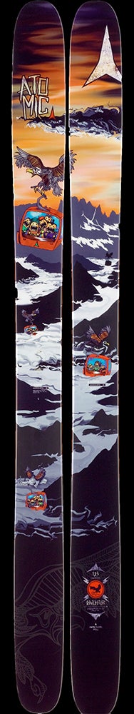 Atomic Bentchetler MSRP: $775Tip/Waist/Tail: 142/123/134Check out the full review of this ski and more in Skiing Magazine's 2013-14 Gearfinder.