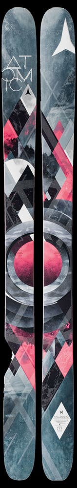 Atomic Millennium MSRP: $675Tip/Waist/Tail: 128/110/120Check out the full review of this ski and more in Skiing Magazine's 2013-14 Gearfinder.