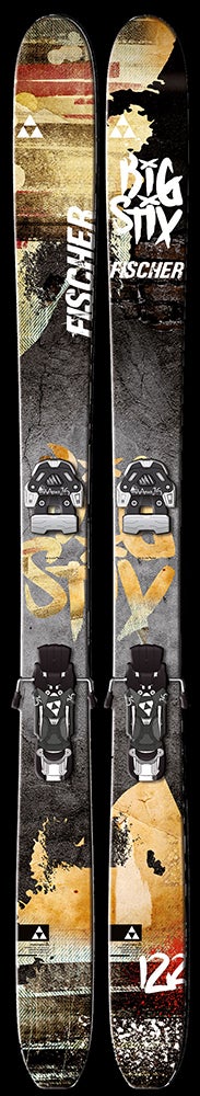 Fischer Big Stix 122 MSRP: $895Tip/Waist/Tail: 145/122/136Check out the full review of this ski and more in Skiing Magazine's 2013-14 Gearfinder.