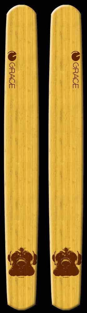 Grace Sancho MSRP: $999Tip/Waist/Tail: 176/204/174 Check out the full review of this ski and more in Skiing Magazine's 2013-14 Gearfinder.