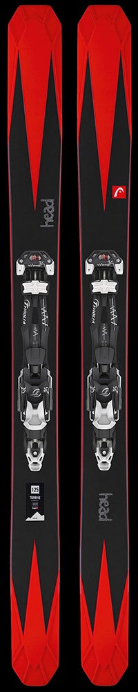 Head Turbine 125 MSRP: $800Tip/Waist/Tail: 148/ 124/ 133Check out the full review of this ski and more in Skiing Magazine's 2013-14 Gearfinder.