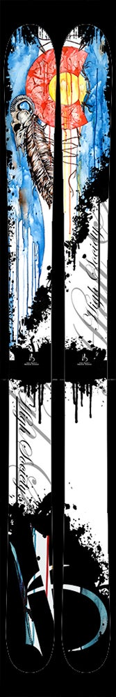 High Society Freeride Powchickawowwow MSRP: $720Tip/Waist/Tail: 150/122/140Check out the full review of this ski and more in Skiing Magazine's 2013-14 Gearfinder.