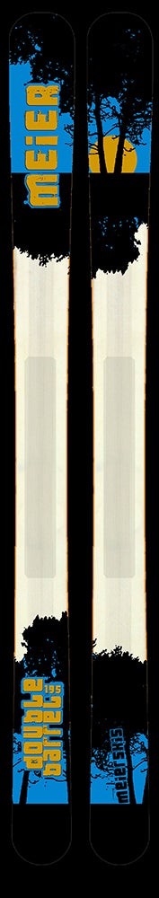Meier Double Barrel MSRP: $990Tip/Waist/Tail: 155/132/145 Check out the full review of this ski and more in Skiing Magazine's 2013-14 Gearfinder.