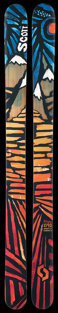 Scott Scrapper MSRP: $750Tip/Waist/Tail: 174/122/138Check out the full review of this ski and more in Skiing Magazine's 2013-14 Gearfinder.
