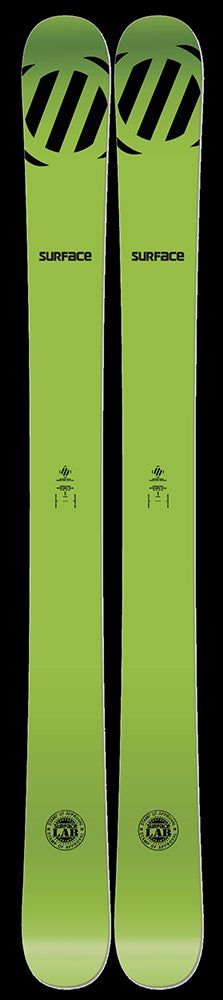 Surface Lab 001 MSRP: $800Tip/Waist/Tail: 161/131/161Check out the full review of this ski and more in Skiing Magazine's 2013-14 Gearfinder.