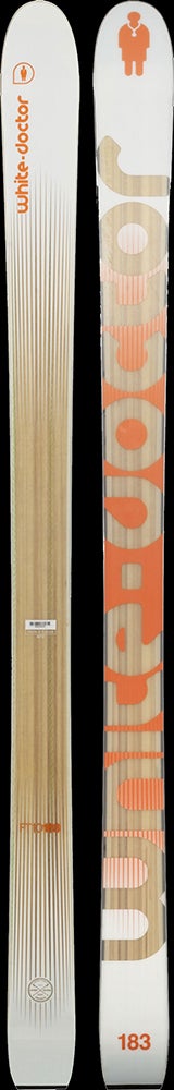White Doctor FT 10 MSRP: $900Tip/Waist/Tail: 141/106/130 Check out the full review of this ski and more in Skiing Magazine's 2013-14 Gearfinder.
