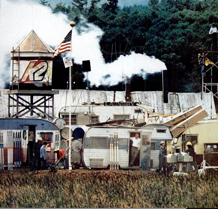 Fake Ski Factory K2, what a rag-tag American ski company! That’s what European folks thought when this ad of a fake K2 factory in Vashon Island, Washington, ran in…