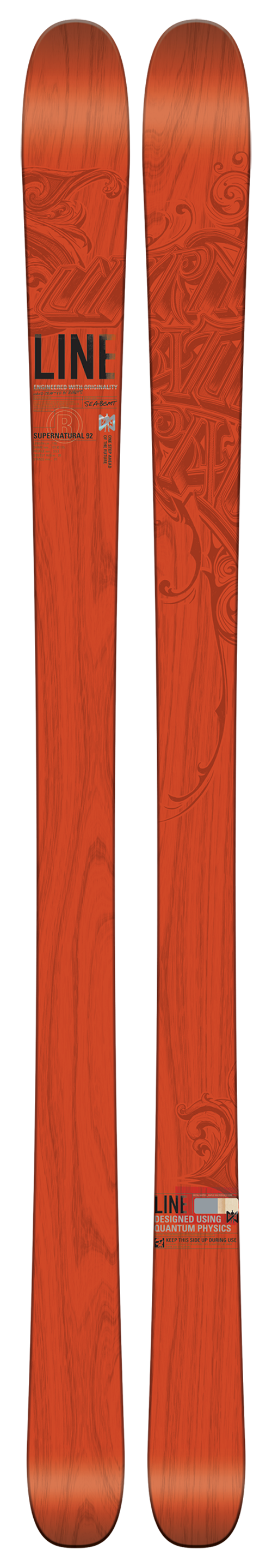 LINE SUPERNATURAL 186cm センター92mm ライン スーパーナチュラル