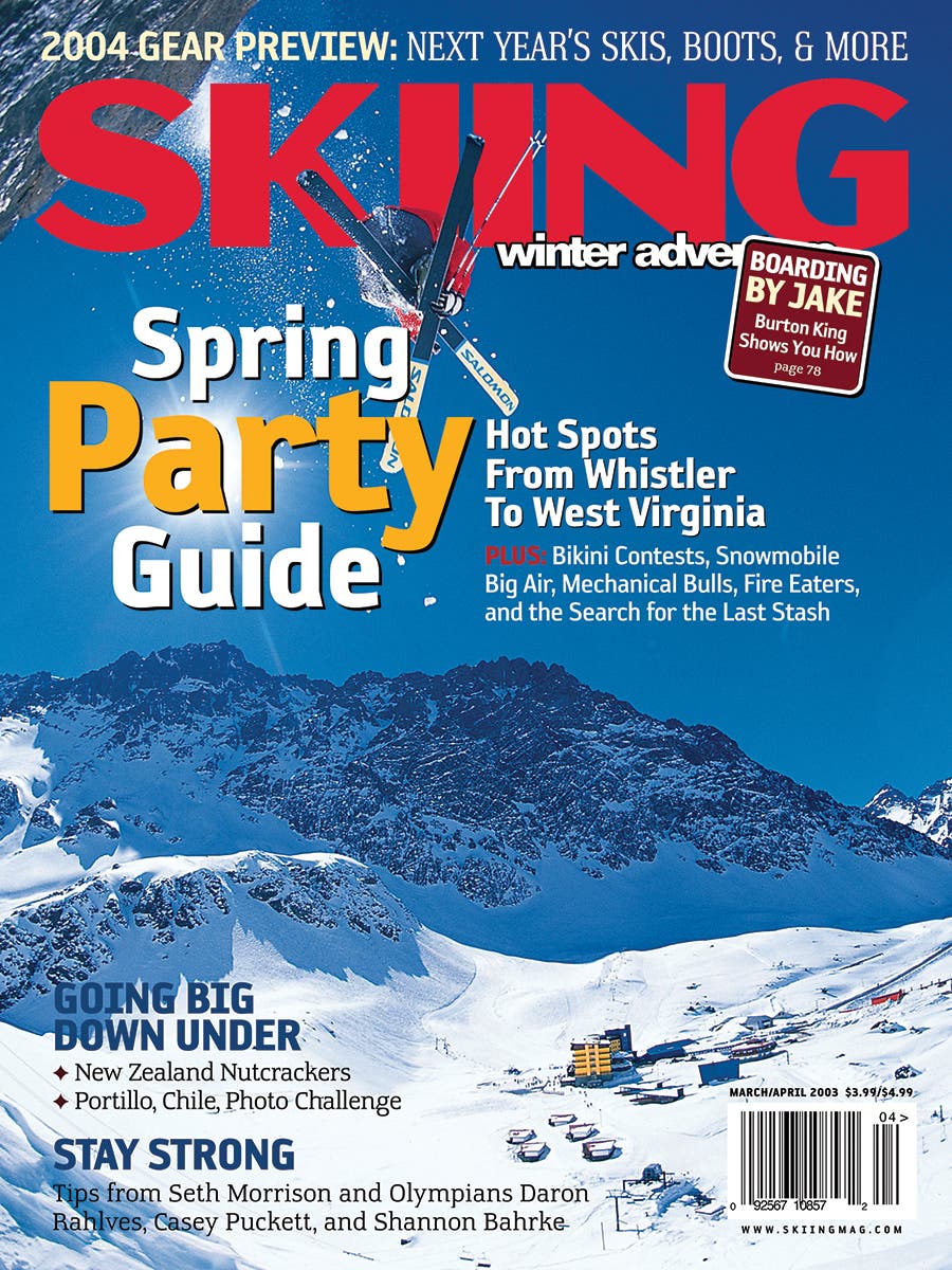 In case you didn’t believe that snowboarding was cool, we checked in with Jake Burton himself to school you in this spring 2003 cover. More…