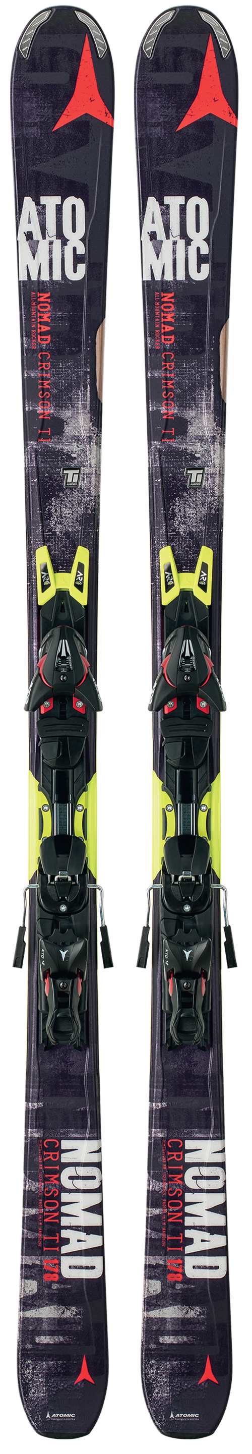 Atomic Nomad Crimson Ti Sidecut: 132-86-115.5Lengths: 160, 167, 174, 181Radius: 15MSRP: $1,000For more info on this ski, click here.