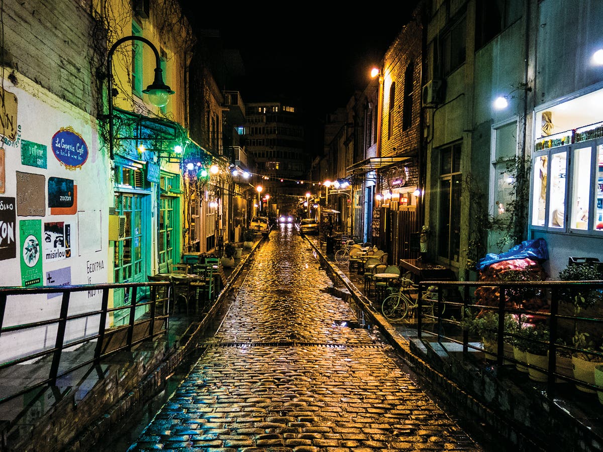 Thessaloniki, Greece’s second largest city, serves as a perfect retreat from the mountains for some sightseeing and face stuffing.