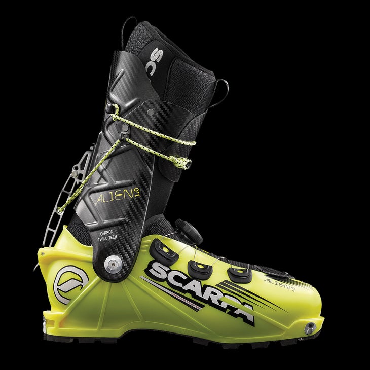 Scarpa Alien 1.0 Uphilling footwear should be light and comfortable, with plenty of striding motion and enough stiffness for a reliable descent. The Scarpa Alien 1.0…