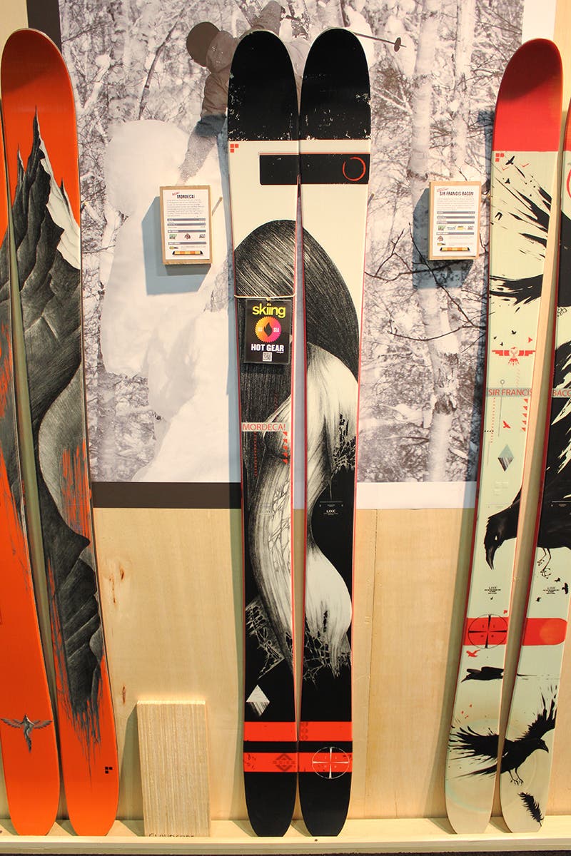 Line: Mordecai Eric Pollard’s latest creation. At 114 mm underfoot, the ski Pollard uses when conditions aren’t stupid deep. They're lightweight and responsive,…