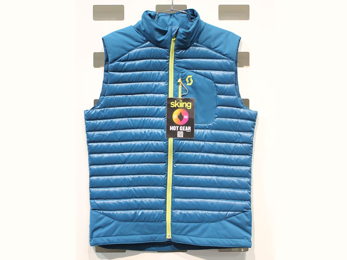 Scott: Women's Insuloft Explorair Down Vest This sweet, simple 700-fill waterproof down layering piece compacts easily enough to be stored in a pack or large pocket and works great under or…