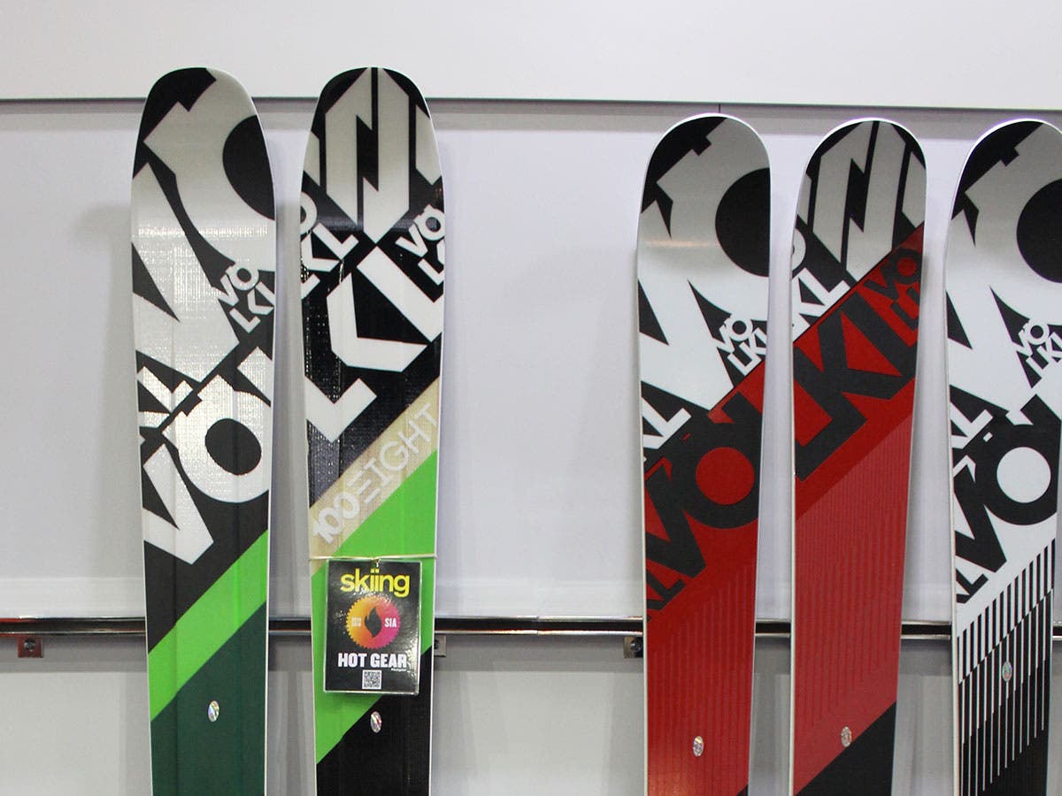 Volkl: 100EIGHT It has Volkl's 3D Ridge Construction (thick in the middle; slim near the edges), and it has a lightweight, lively feel with a 141-108-124mm shape.…