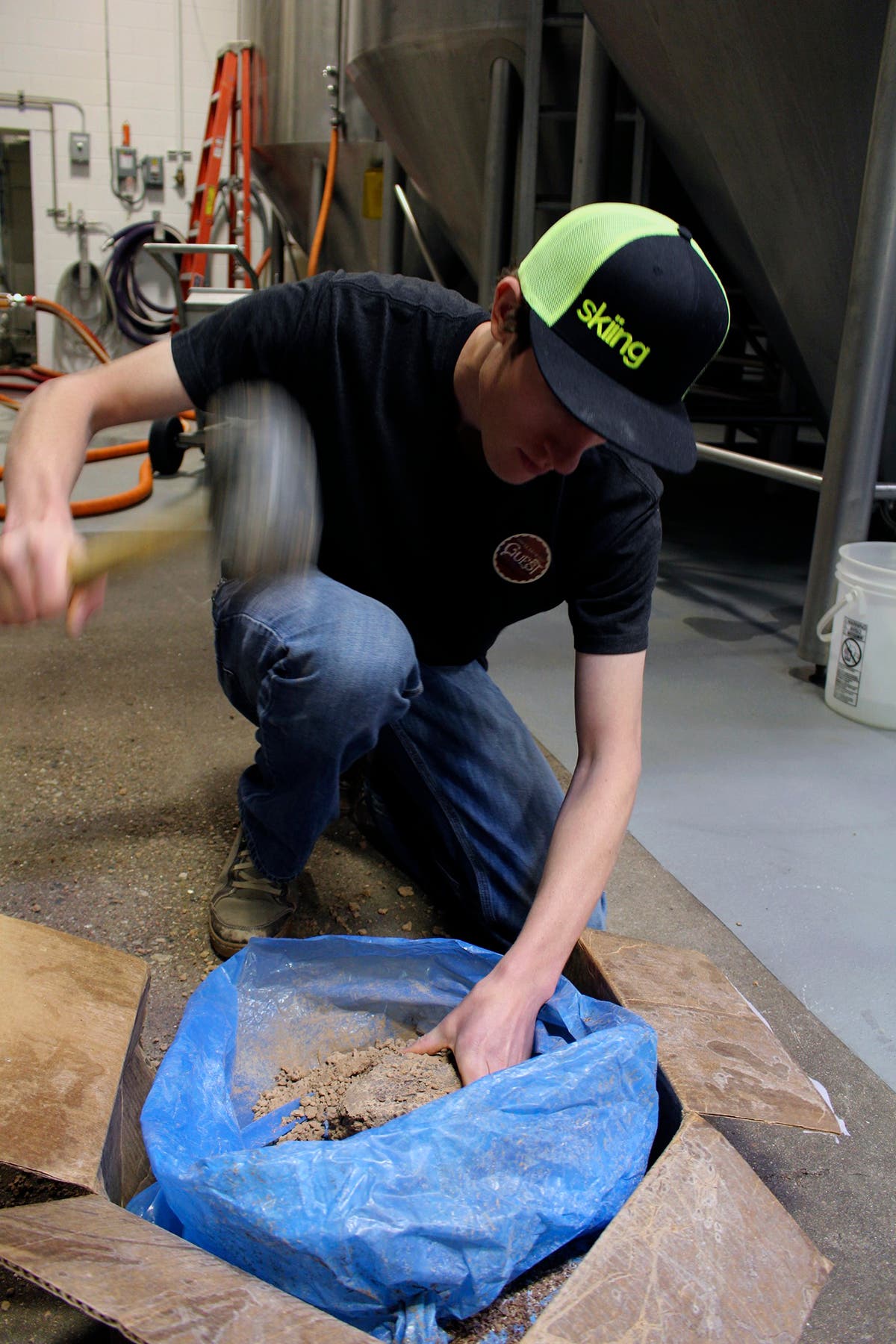 Candy Crusher Steeping chocolate into a boiling brew requires the mass be broken into small chunks for rapid melting, so we employed some tough love to make a…