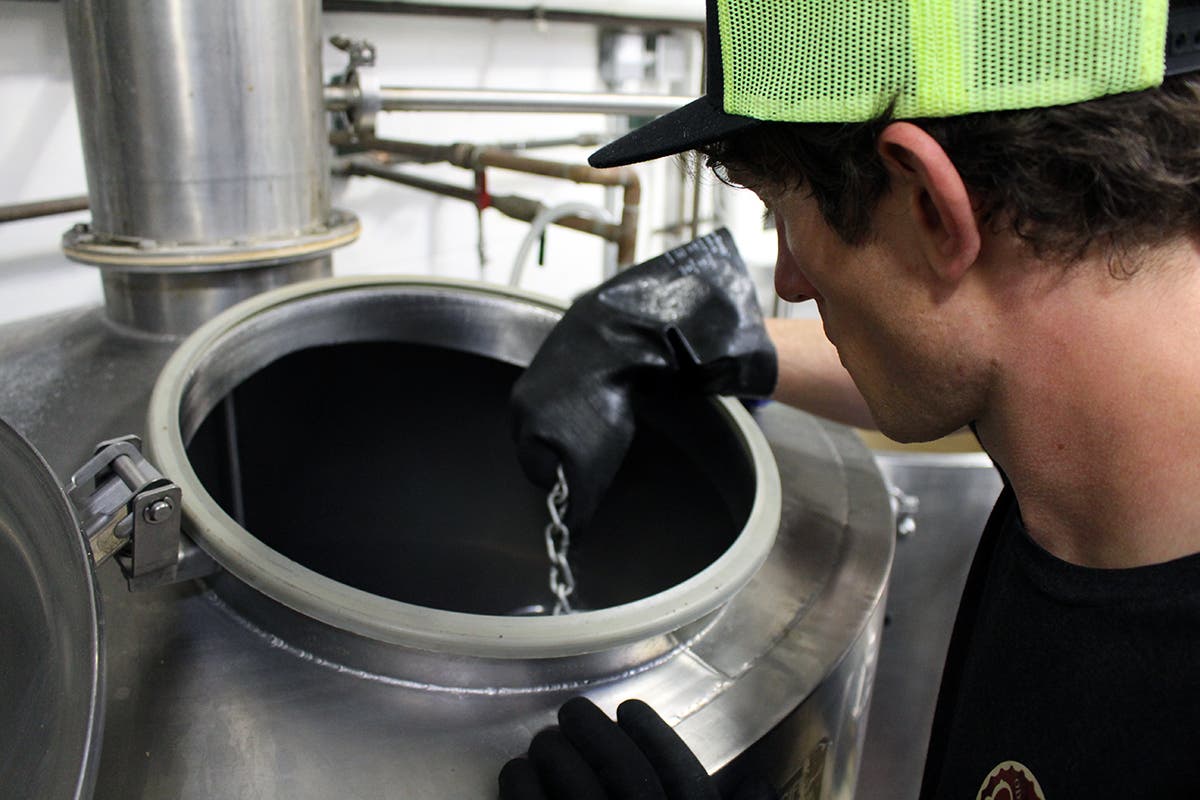 Using a large kitchen pot drilled to mimic an over sized tea-steep, we dunked pounds of chocolate (and eventually salt) into the boiling mixture. Too…