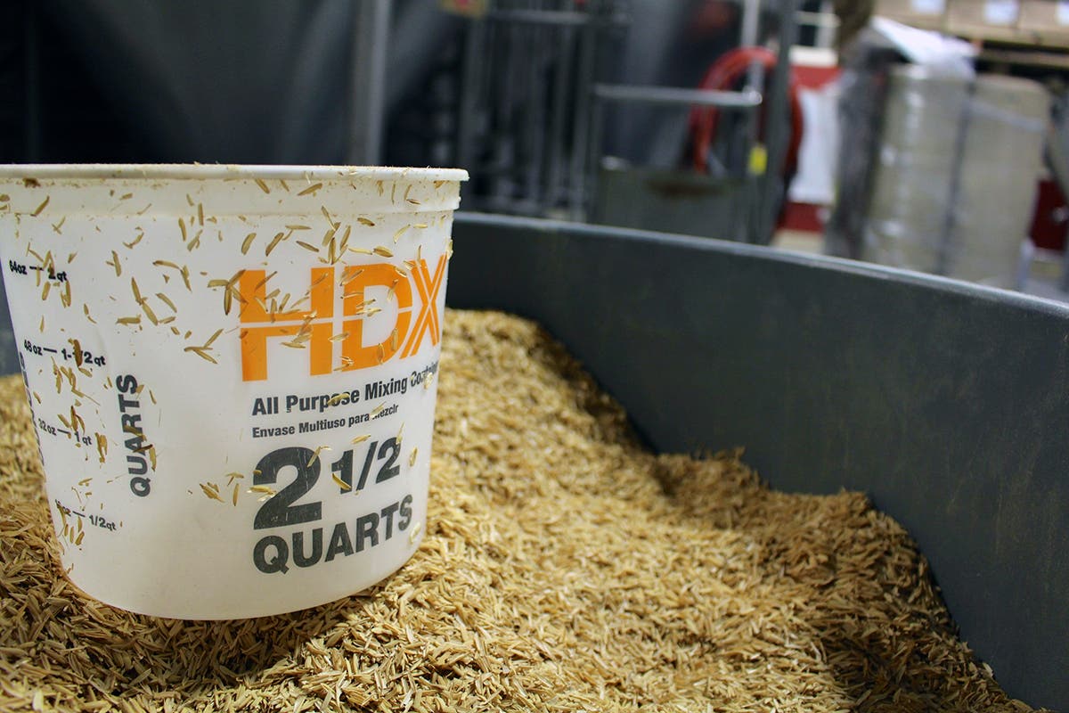 Start From Scratch Brewing large amounts of beer calls for large quantities of fresh and raw ingrediants.