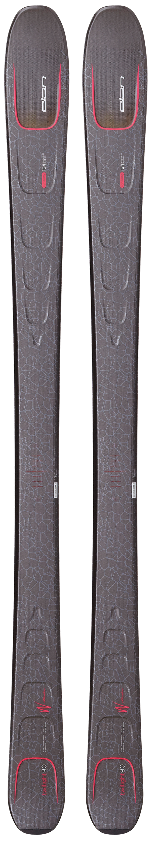 Elan Twilight 90 164cm Ski + Elan 10 Fixations Winter Sport